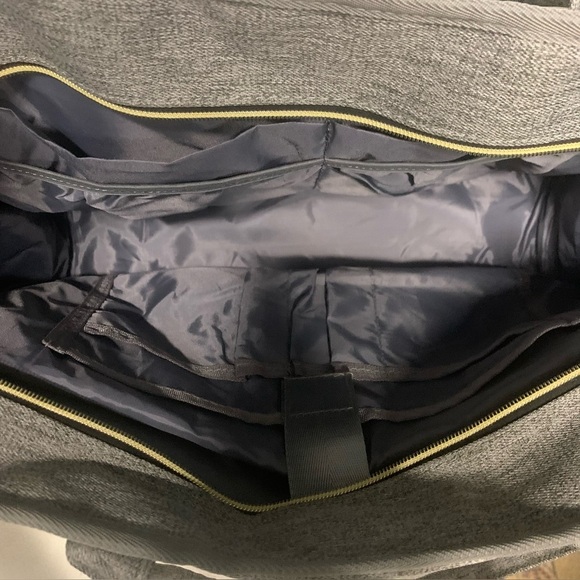 Rabjen Gray Diaper Tote Bag Large Multifunction Travel Baby Bag NWOT - Picture 11 of 11